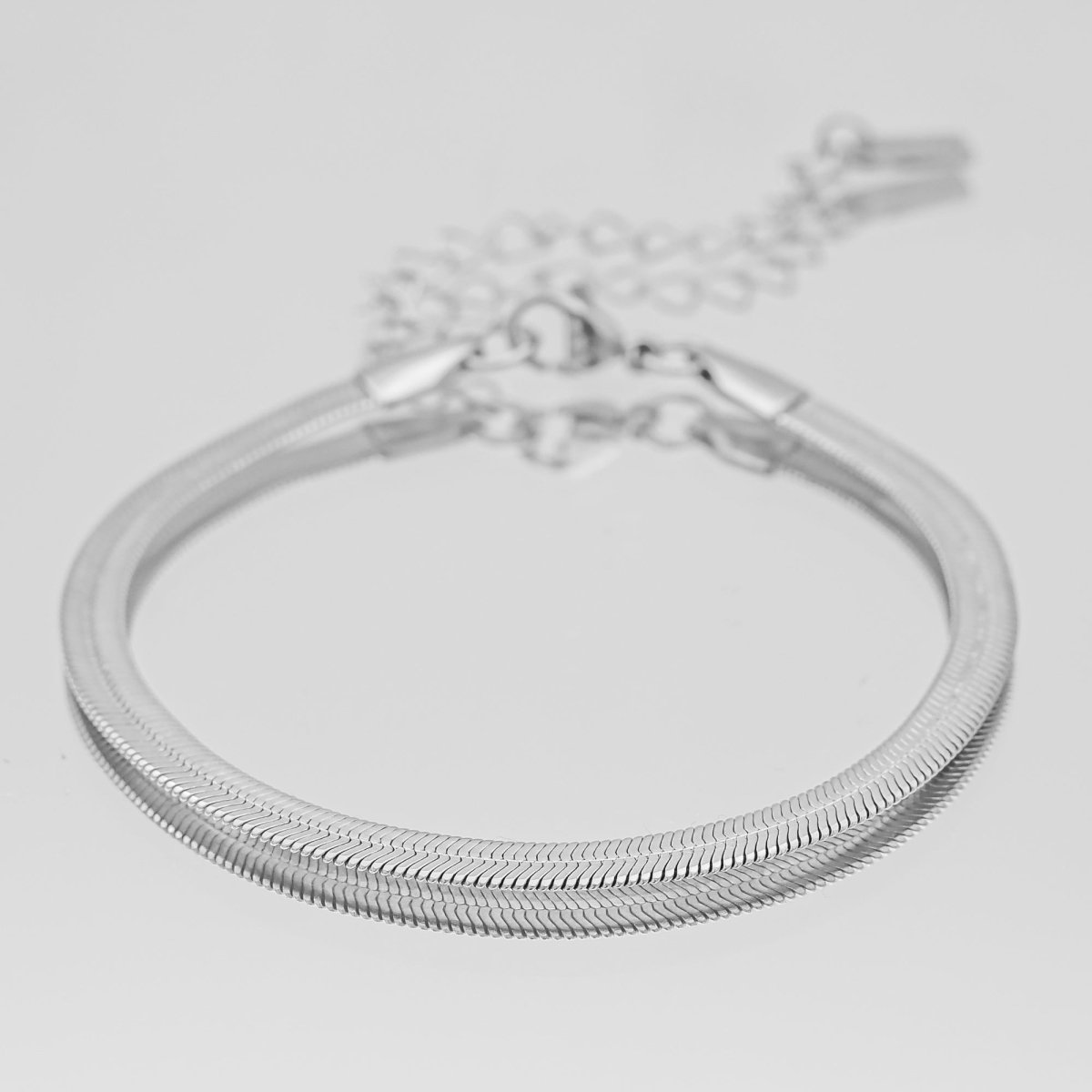 Herringbone Anklet - ISMI JEWELS
