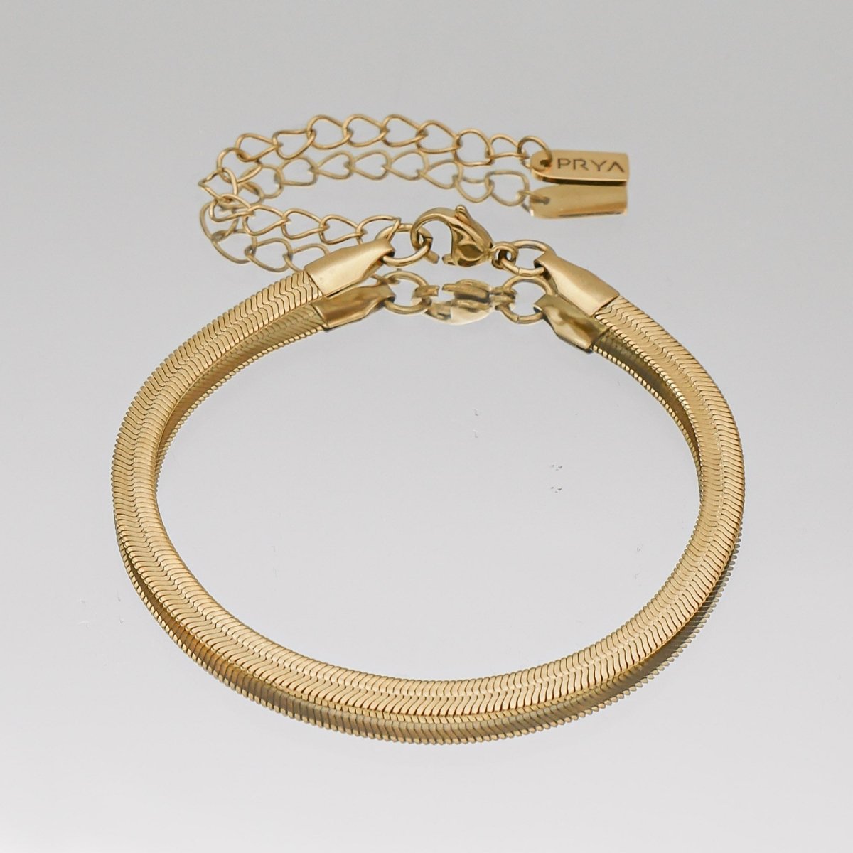 Herringbone Anklet - ISMI JEWELS