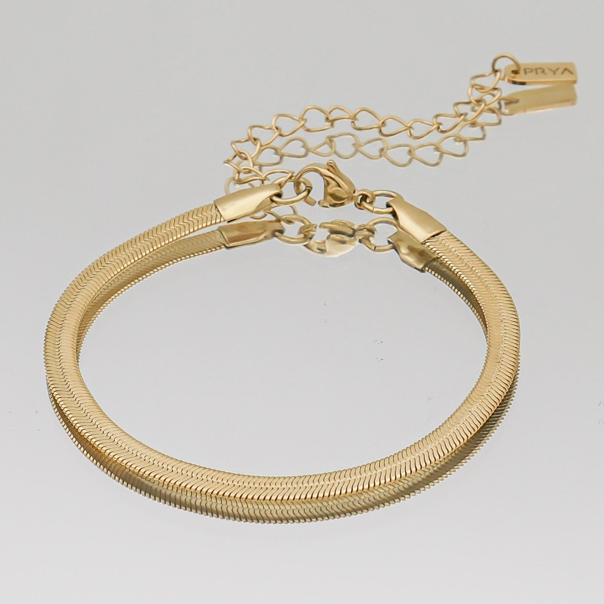 Herringbone Anklet - ISMI JEWELS