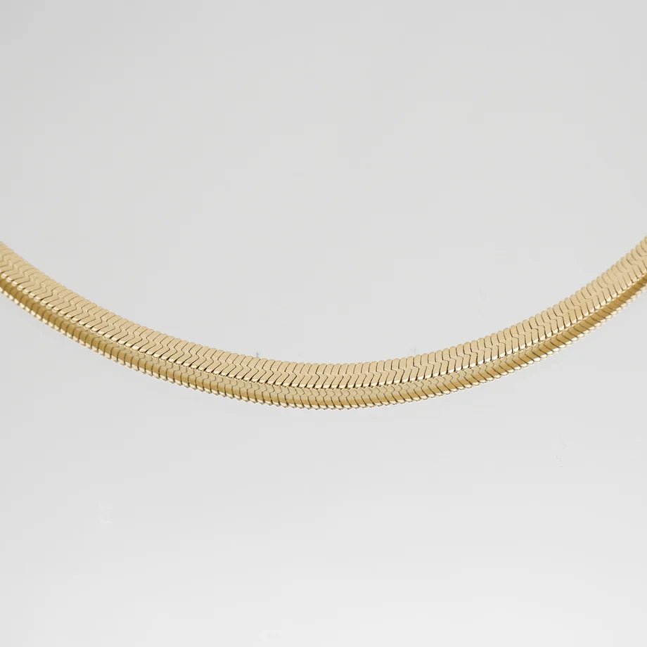 Herringbone Necklace - ISMI JEWELS