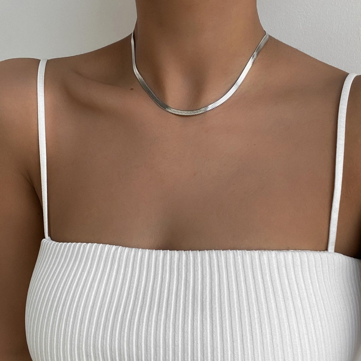 Herringbone Necklace - ISMI JEWELS
