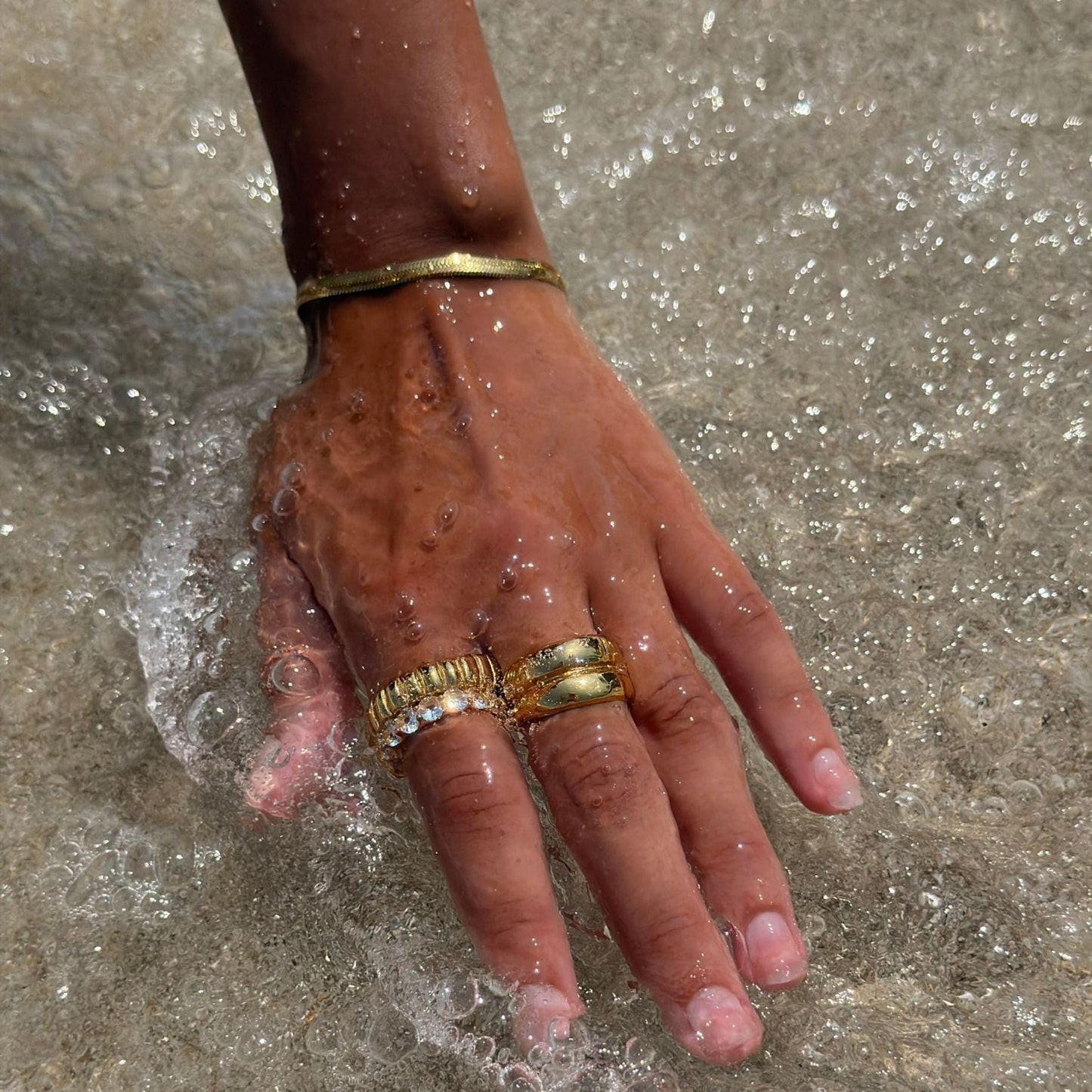 Herringbone Chain Bracelet