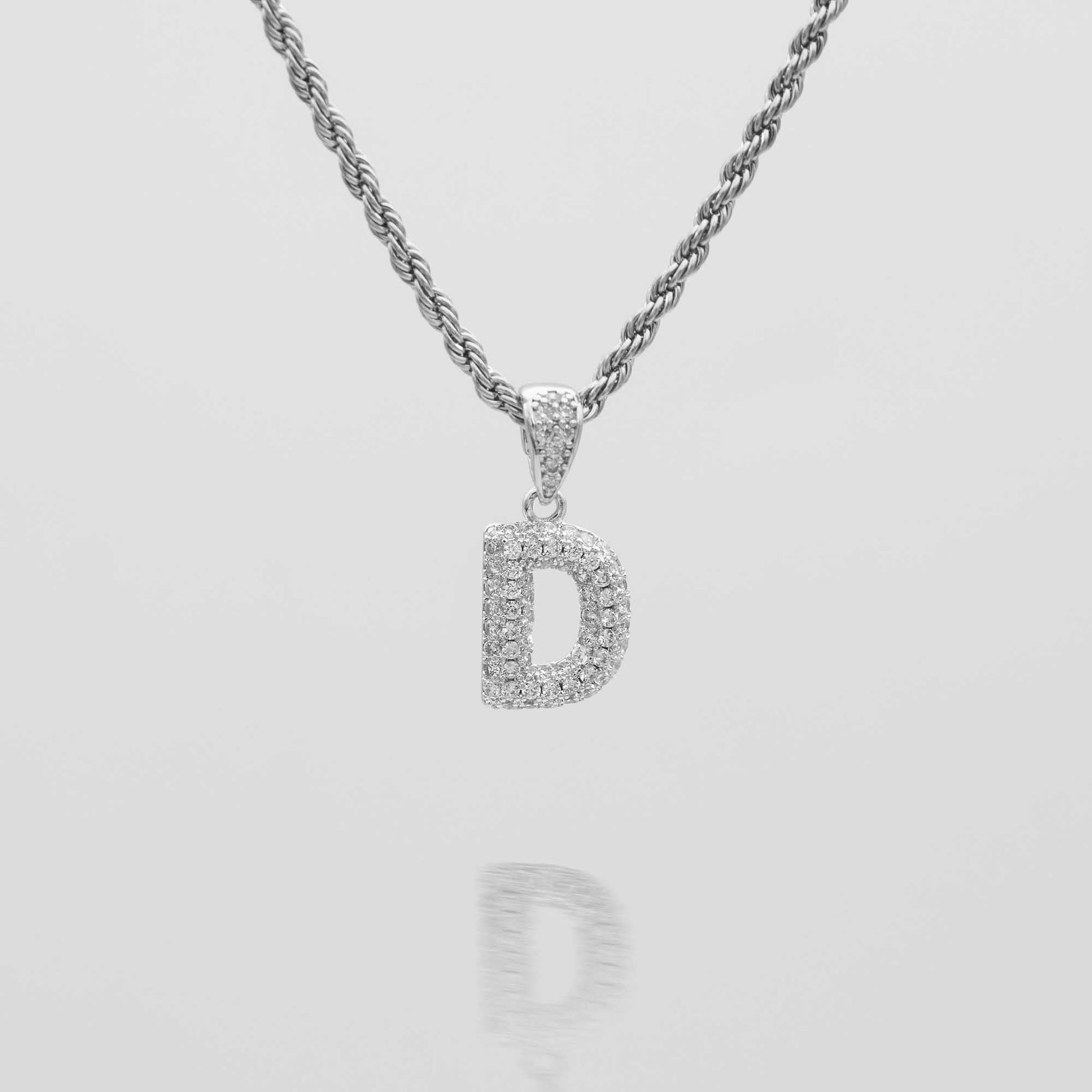 Pave Mini Bubble Initial Necklace - Image 16 - ISMI JEWELS
