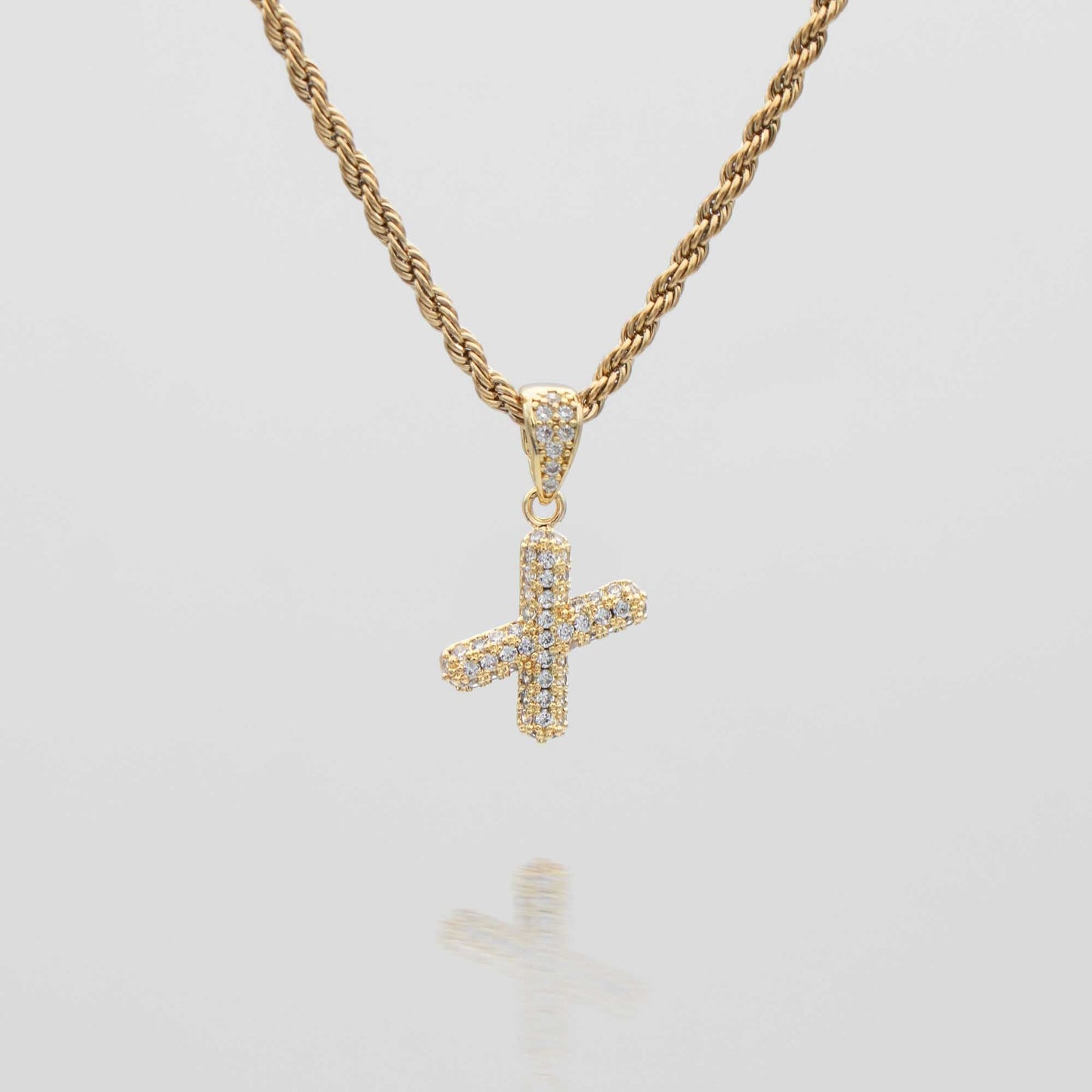Pave Mini Bubble Initial Necklace - Image 55 - ISMI JEWELS