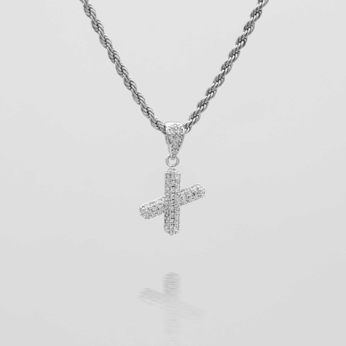 Pave Mini Bubble Initial Necklace - Image 56 - ISMI JEWELS