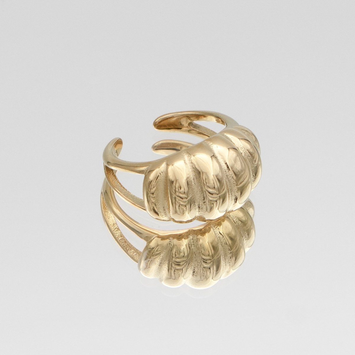 Inez Chunky Dome Ring - ISMI JEWELS