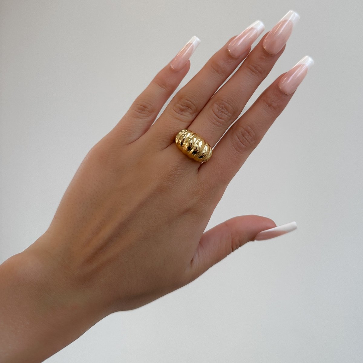 Inez Chunky Dome Ring - ISMI JEWELS