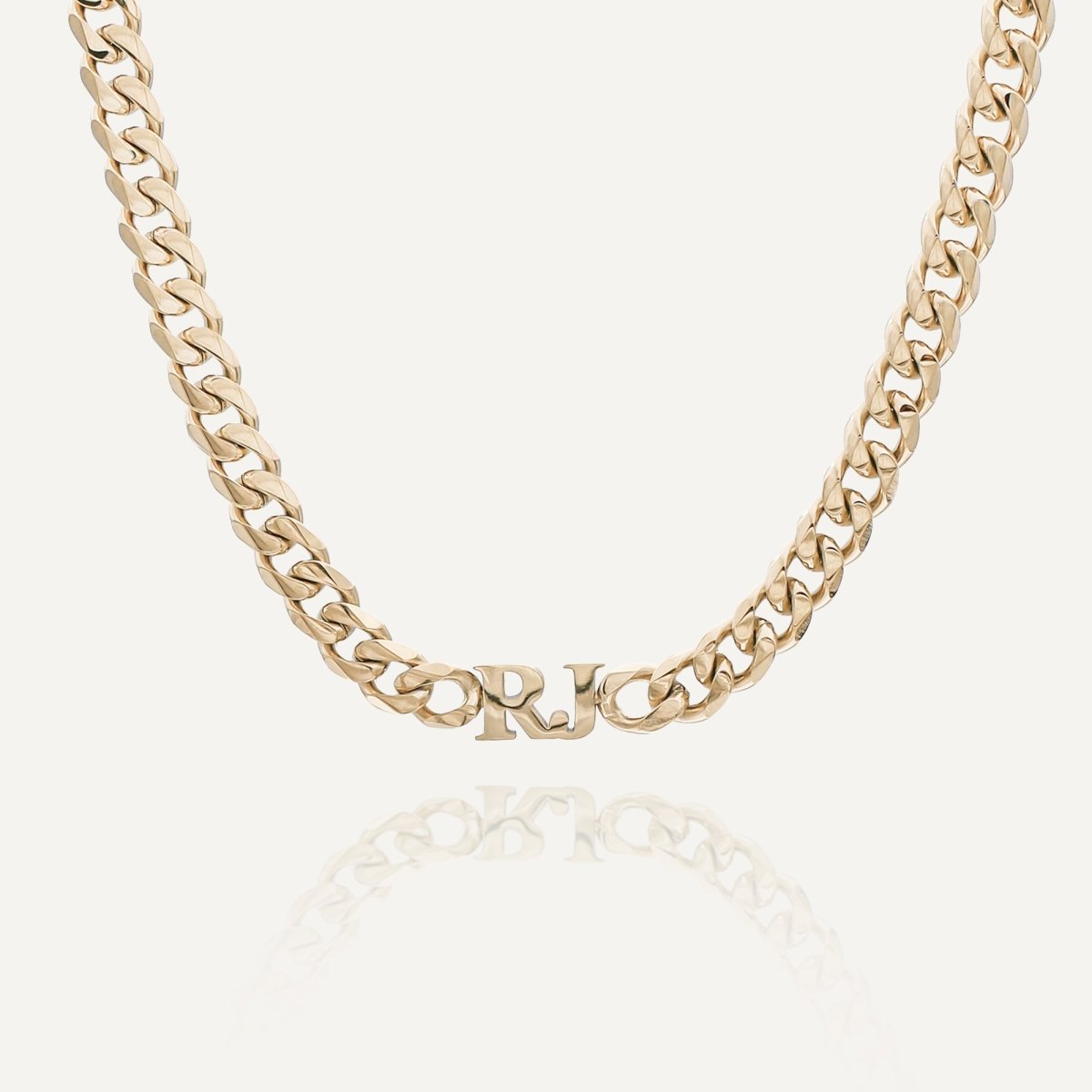 Initial Choker Necklace - ISMI JEWELS
