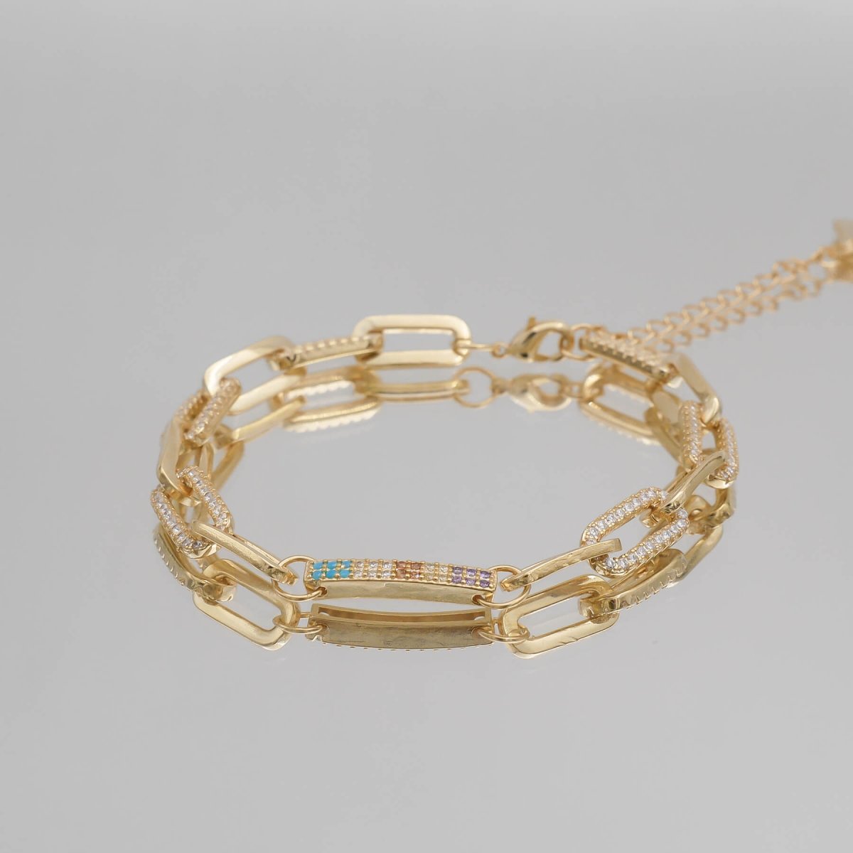 Joelle Paperclip Bracelet - ISMI JEWELS