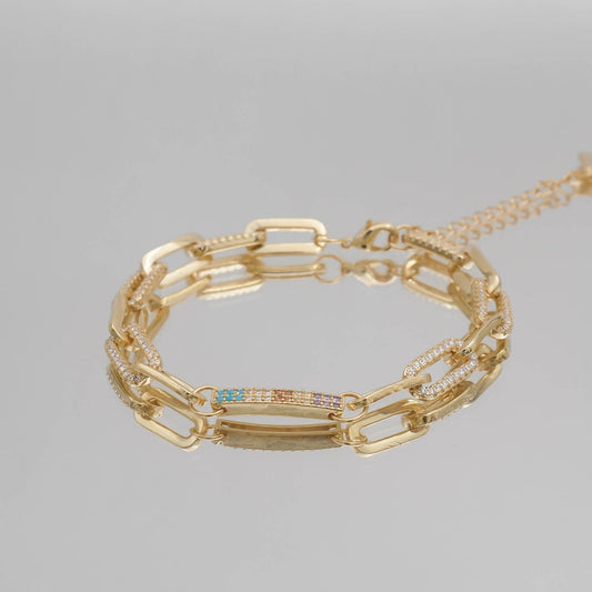Joelle Paperclip Bracelet - ISMI JEWELS