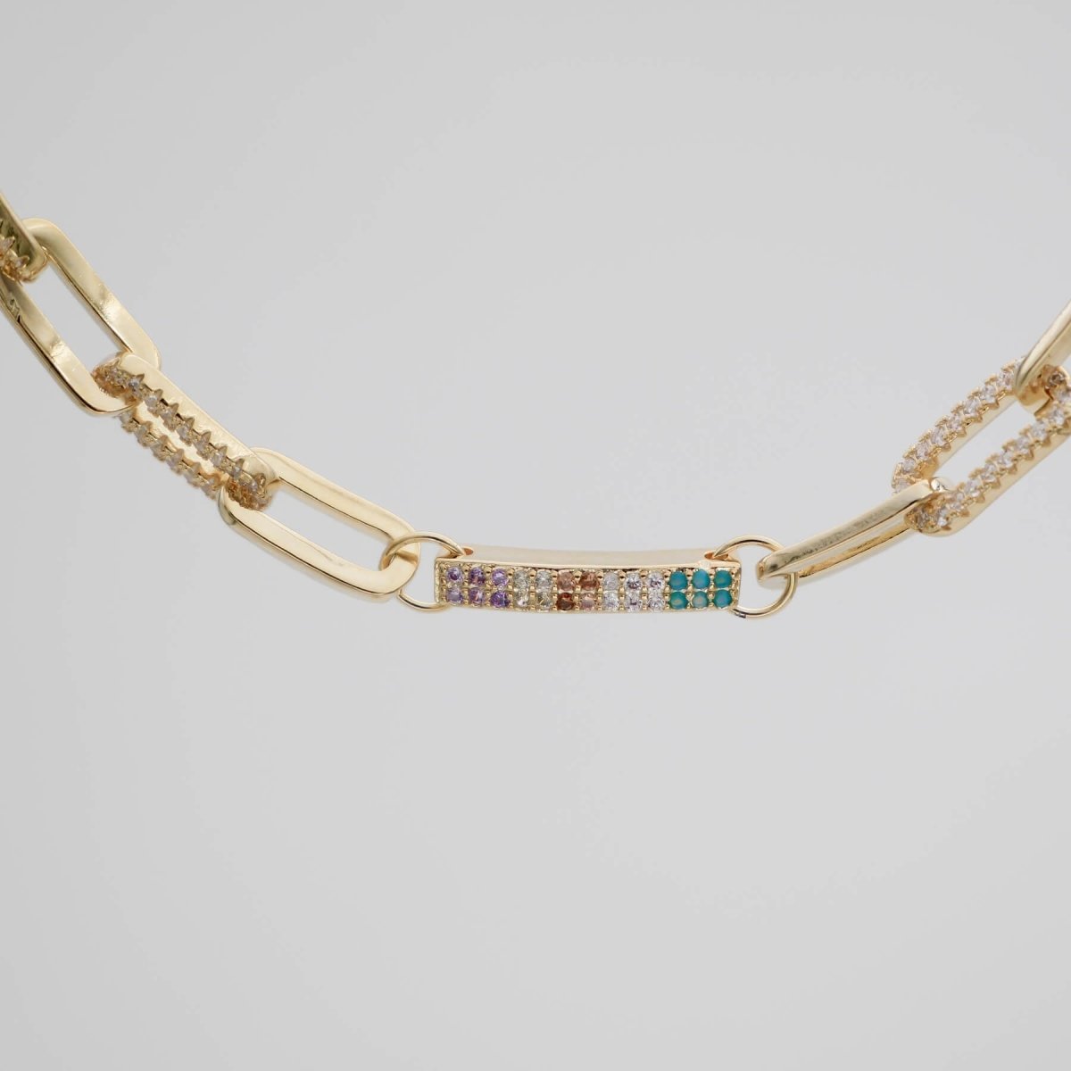 Joelle Paperclip Necklace - ISMI JEWELS
