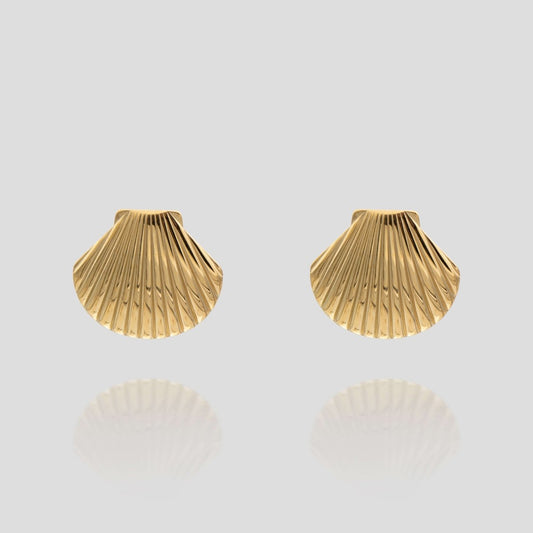 Kailani Seashell Earrings - ISMI JEWELS
