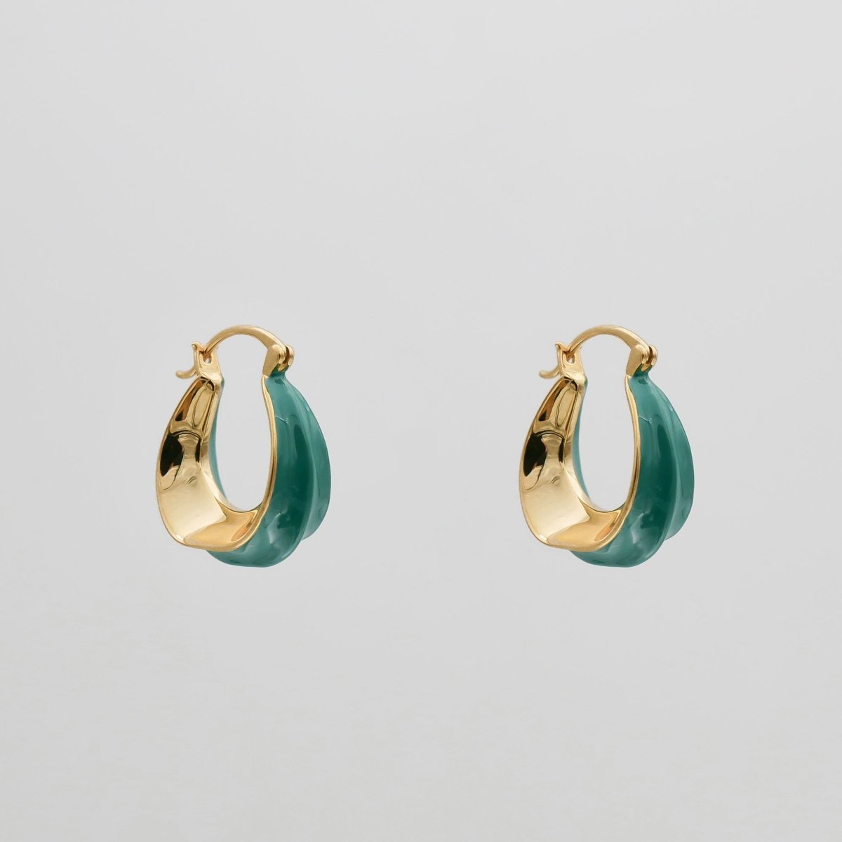 Katia Earrings Emerald - ISMI JEWELS