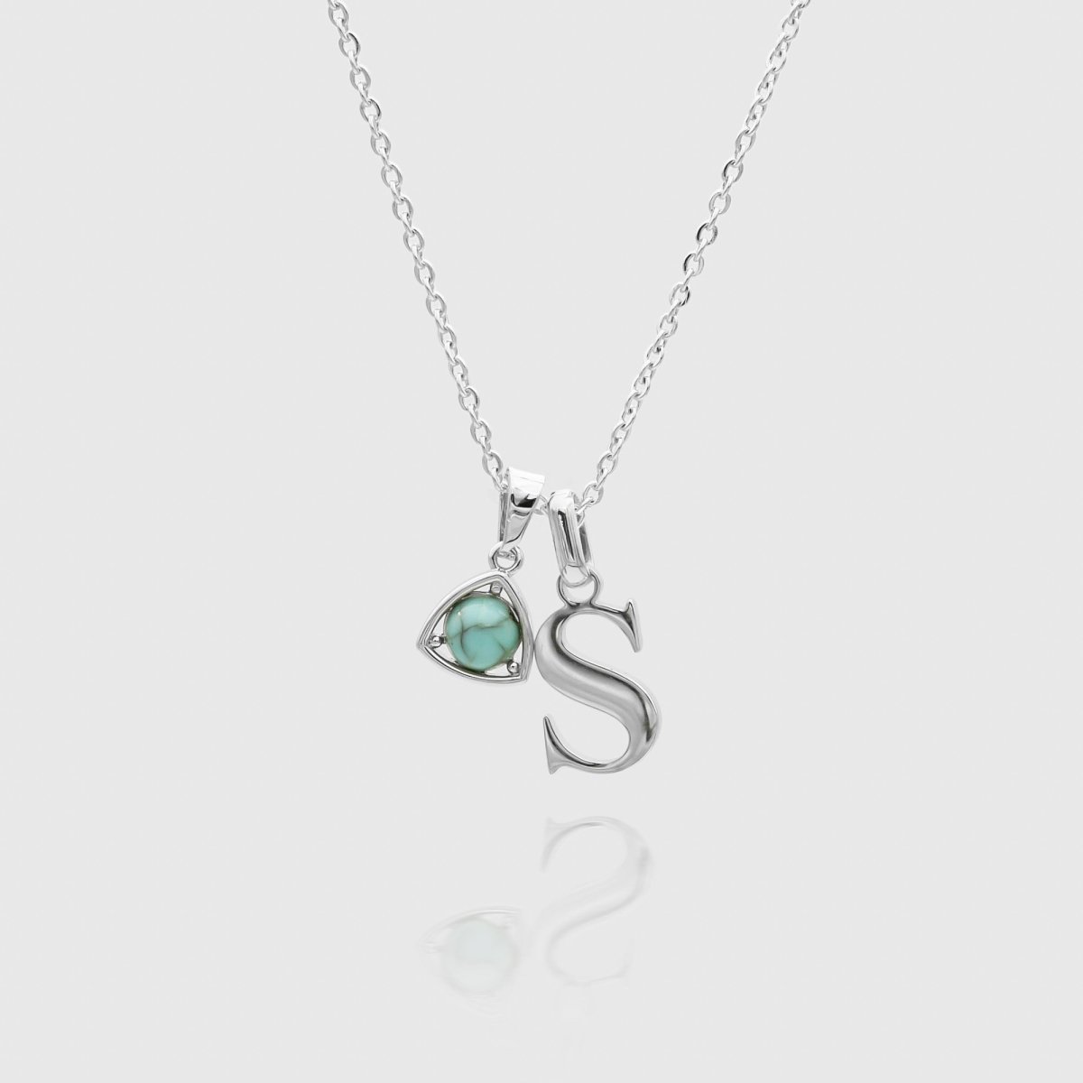 Kayla Initial & Birthstone Necklace - ISMI JEWELS