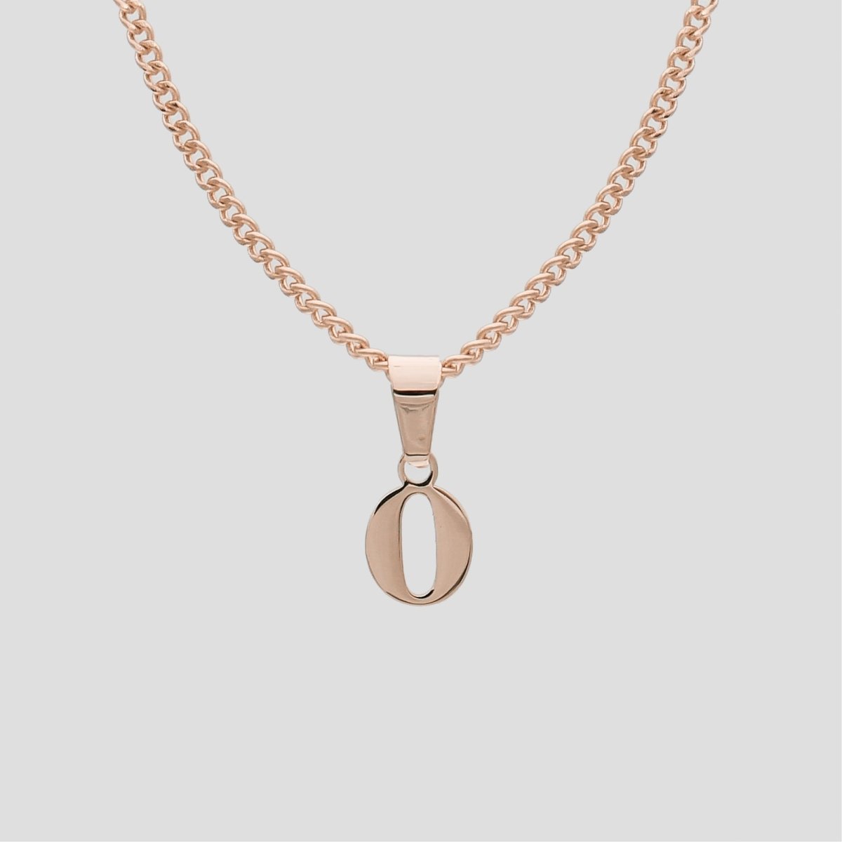Kayla Lowercase Mini Initial Necklace - ISMI JEWELS