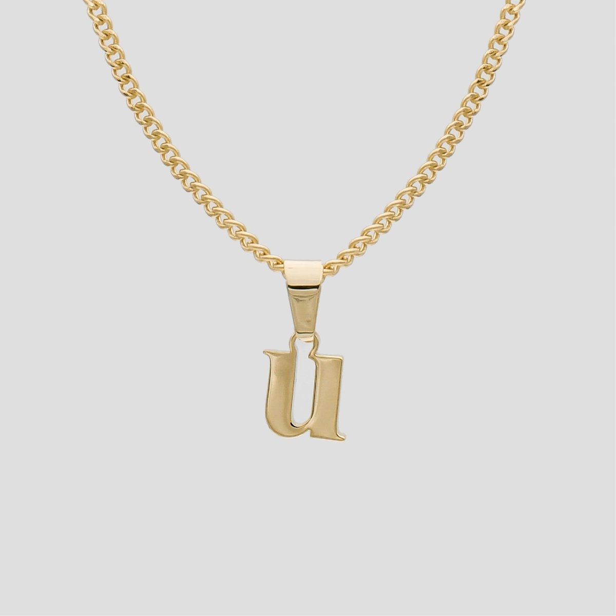 Kayla Lowercase Mini Initial Necklace - ISMI JEWELS