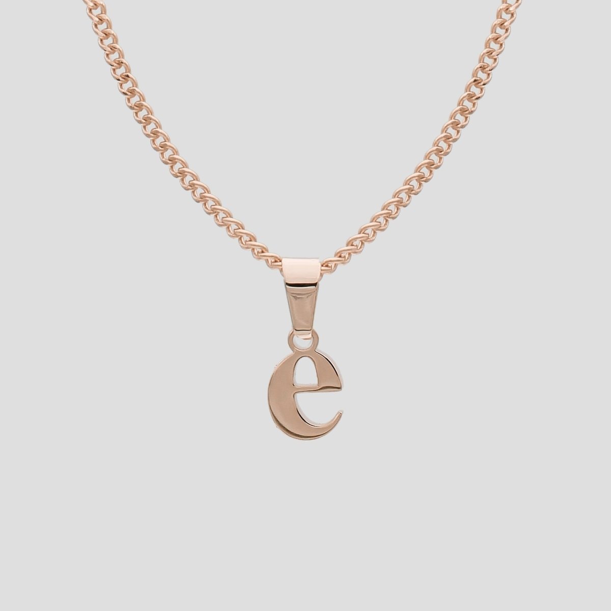 Kayla Lowercase Mini Initial Necklace - ISMI JEWELS