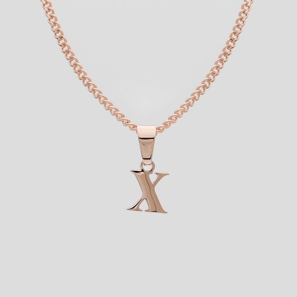 Kayla Lowercase Mini Initial Necklace - ISMI JEWELS