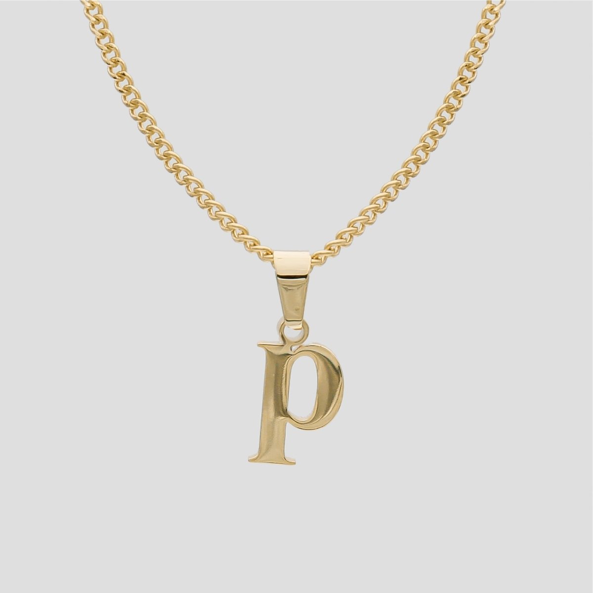 Kayla Lowercase Mini Initial Necklace - ISMI JEWELS