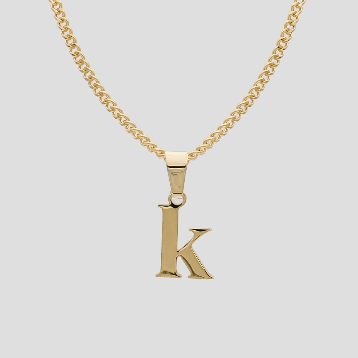 Kayla Lowercase Mini Initial Necklace - ISMI JEWELS