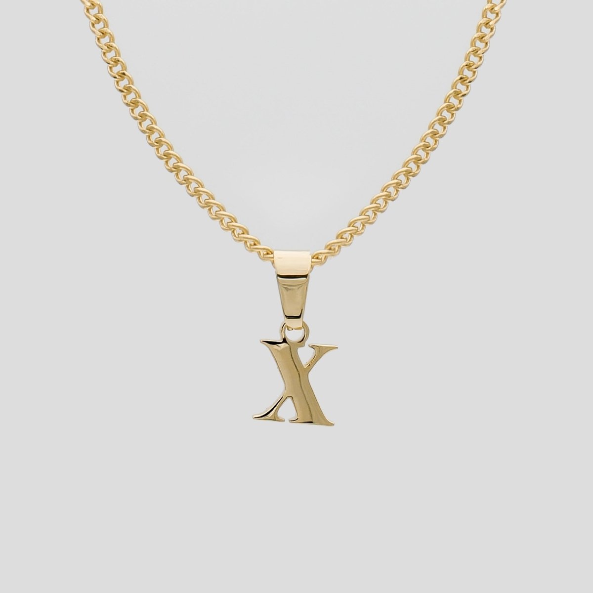 Kayla Lowercase Mini Initial Necklace - ISMI JEWELS