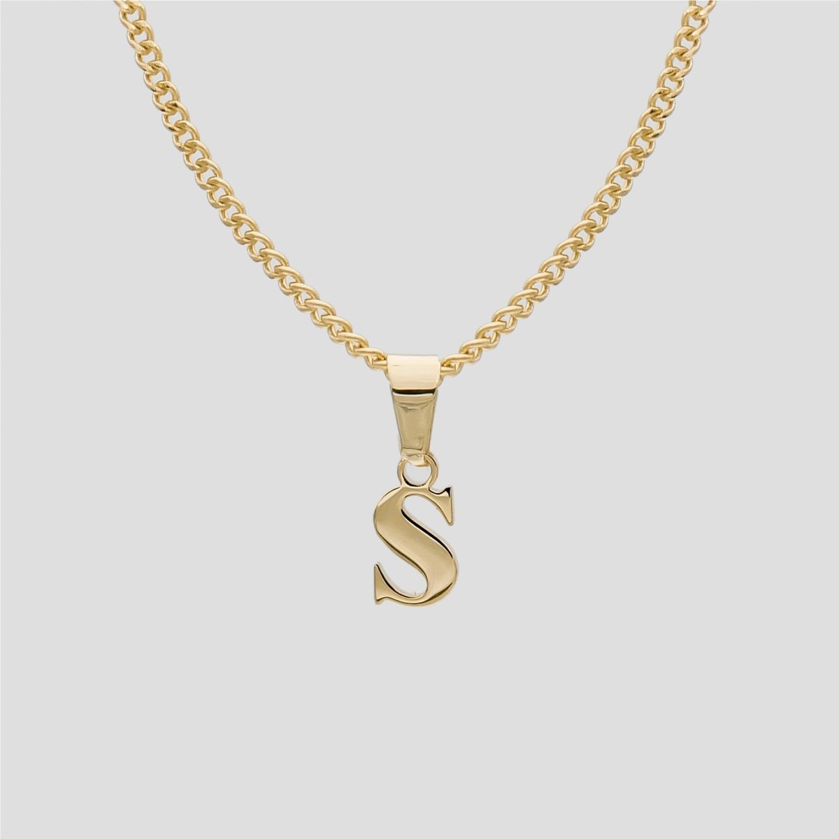 Kayla Lowercase Mini Initial Necklace - ISMI JEWELS