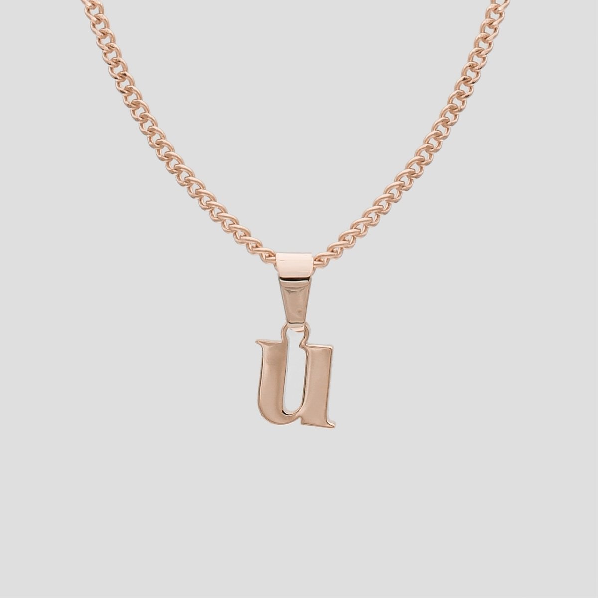 Kayla Lowercase Mini Initial Necklace - ISMI JEWELS