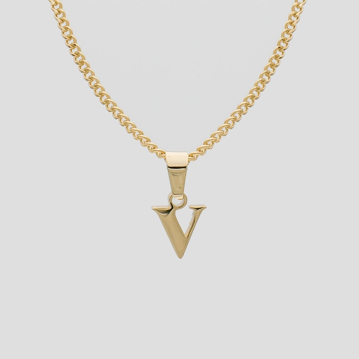 Kayla Lowercase Mini Initial Necklace - ISMI JEWELS