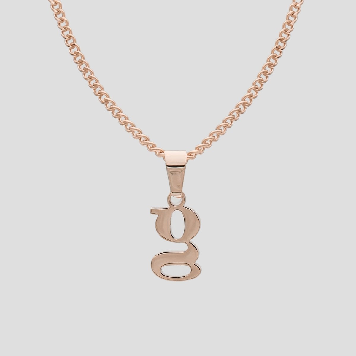 Kayla Lowercase Mini Initial Necklace - ISMI JEWELS
