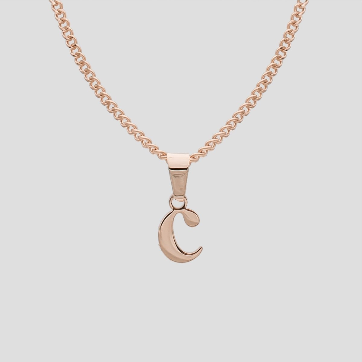 Kayla Lowercase Mini Initial Necklace - ISMI JEWELS