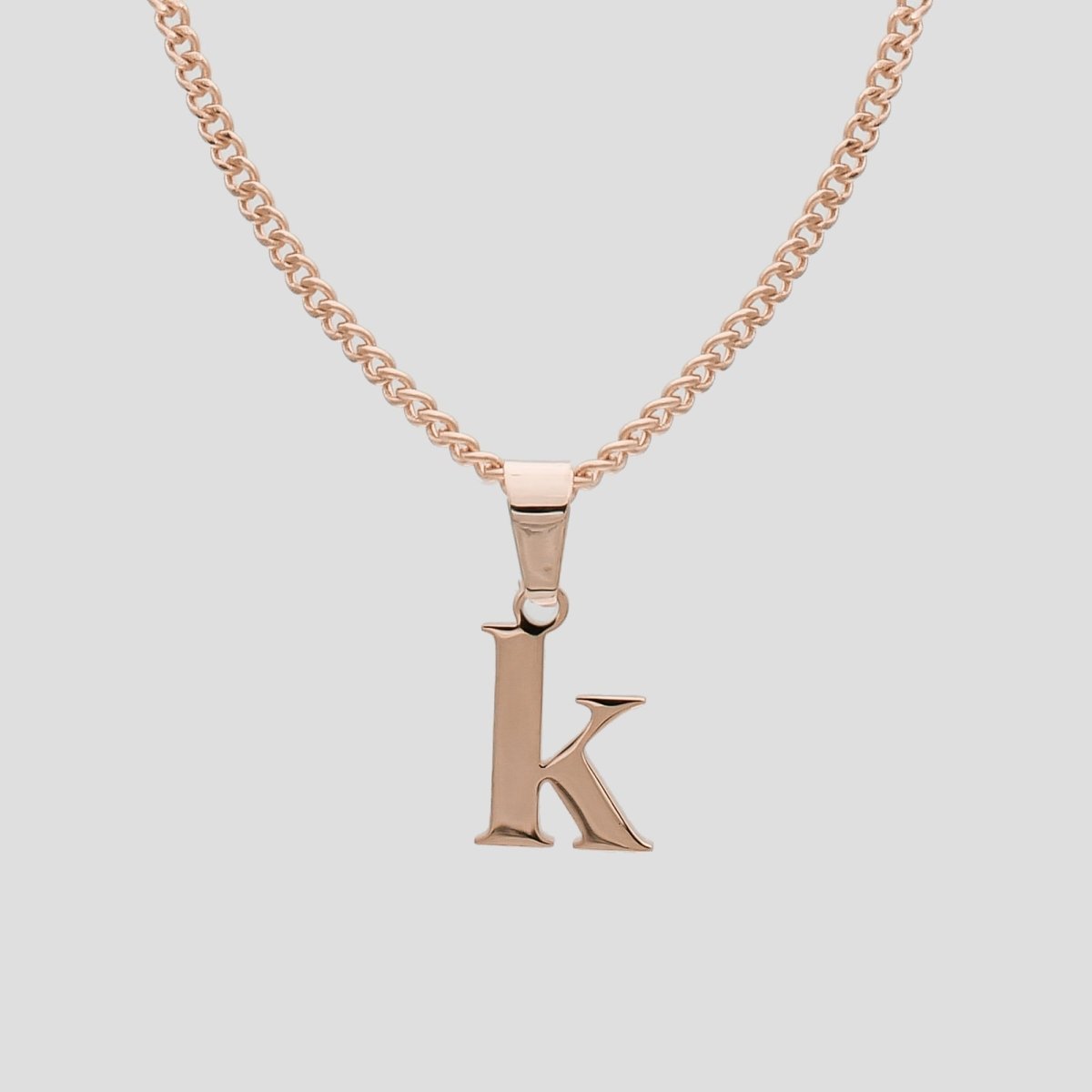 Kayla Lowercase Mini Initial Necklace - ISMI JEWELS