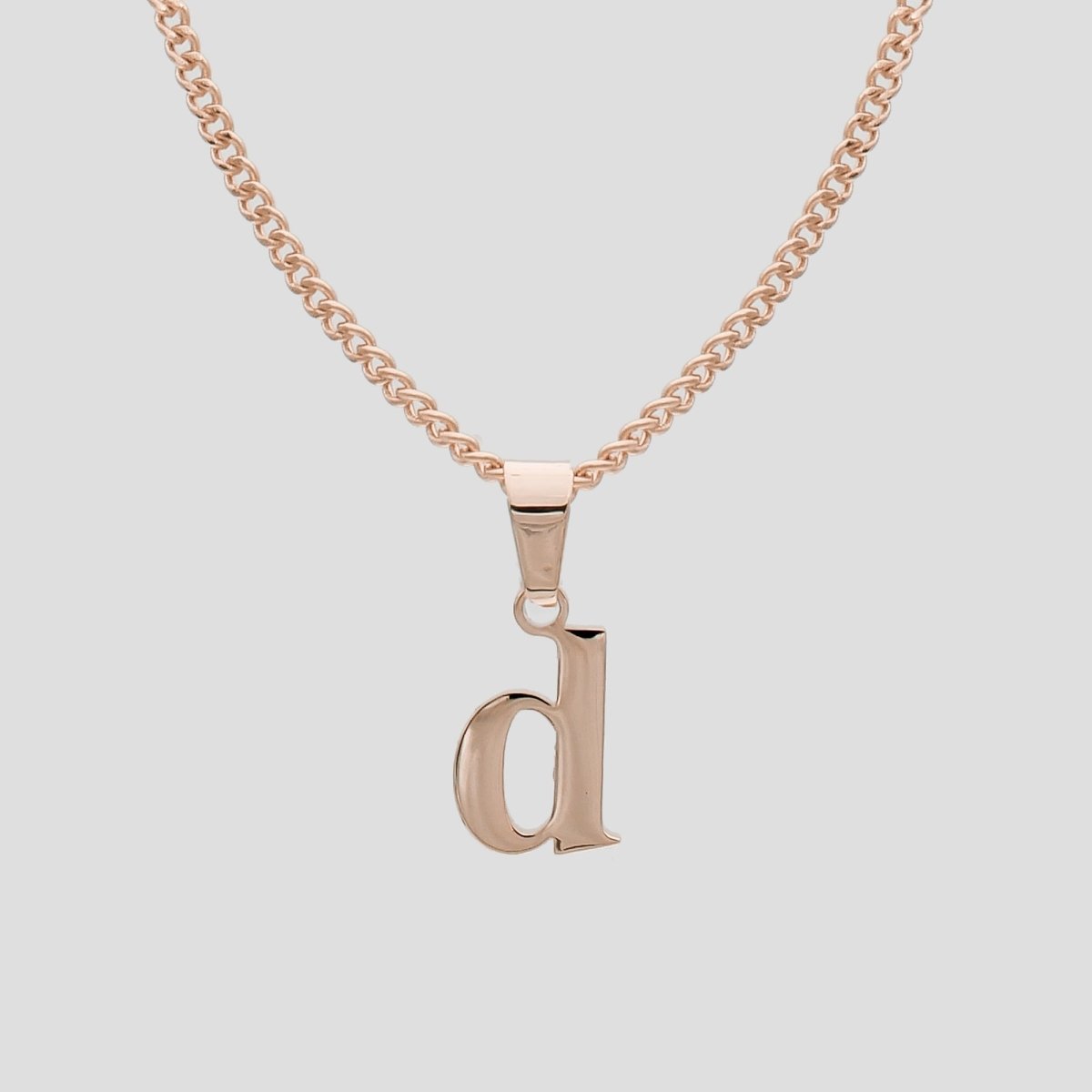 Kayla Lowercase Mini Initial Necklace - ISMI JEWELS