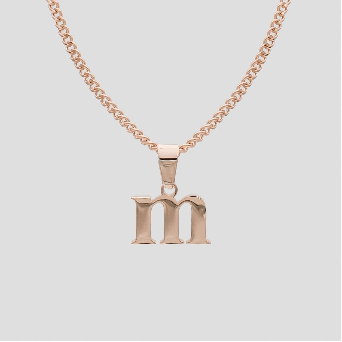 Kayla Lowercase Mini Initial Necklace - ISMI JEWELS