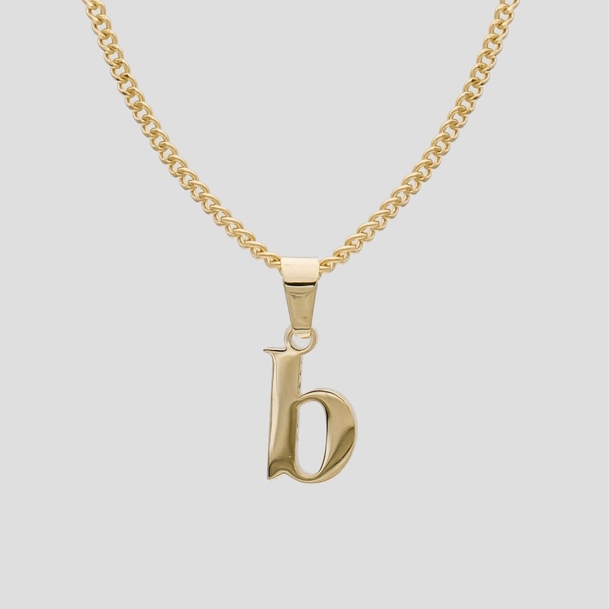 Kayla Lowercase Mini Initial Necklace - ISMI JEWELS