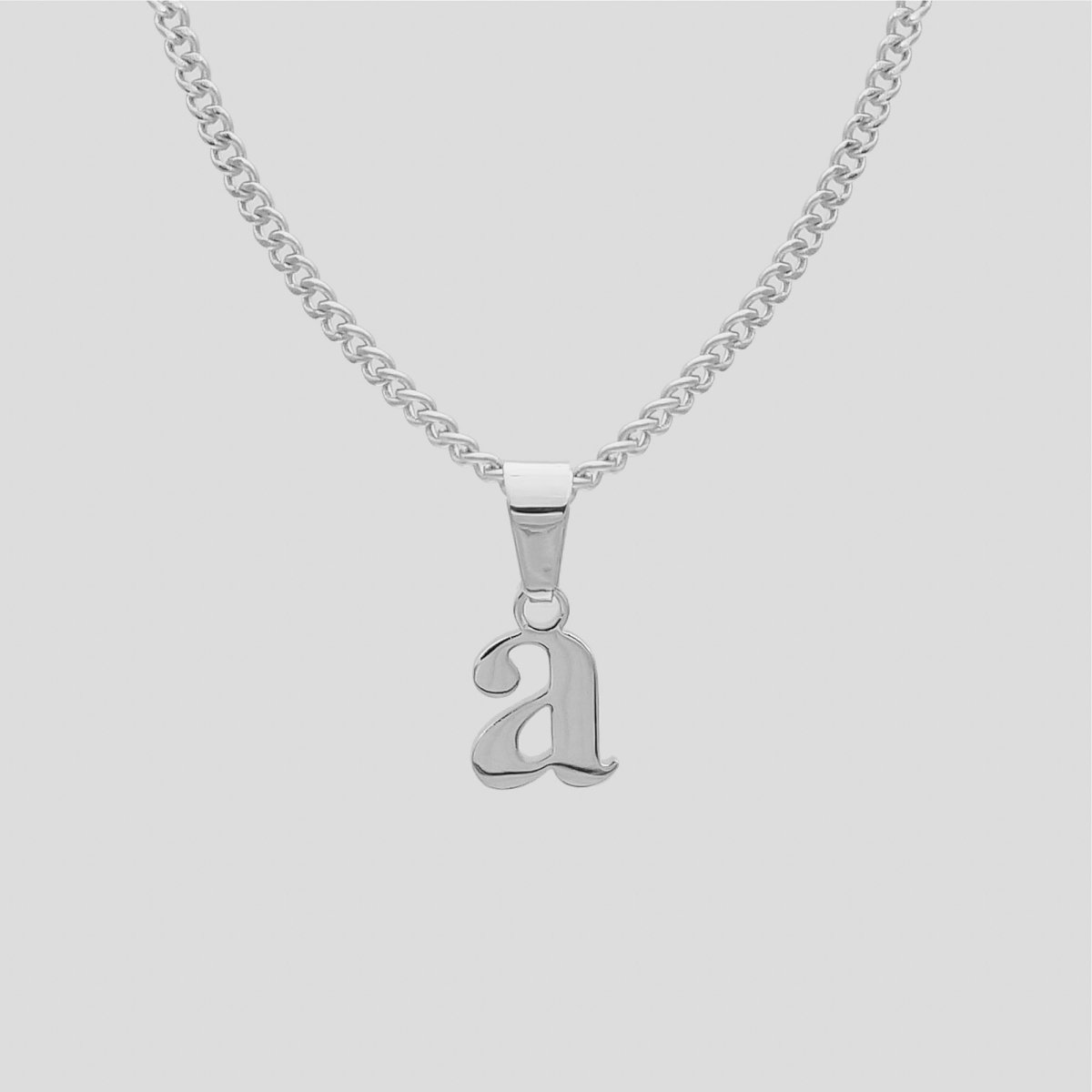 Kayla Lowercase Mini Initial Necklace - ISMI JEWELS