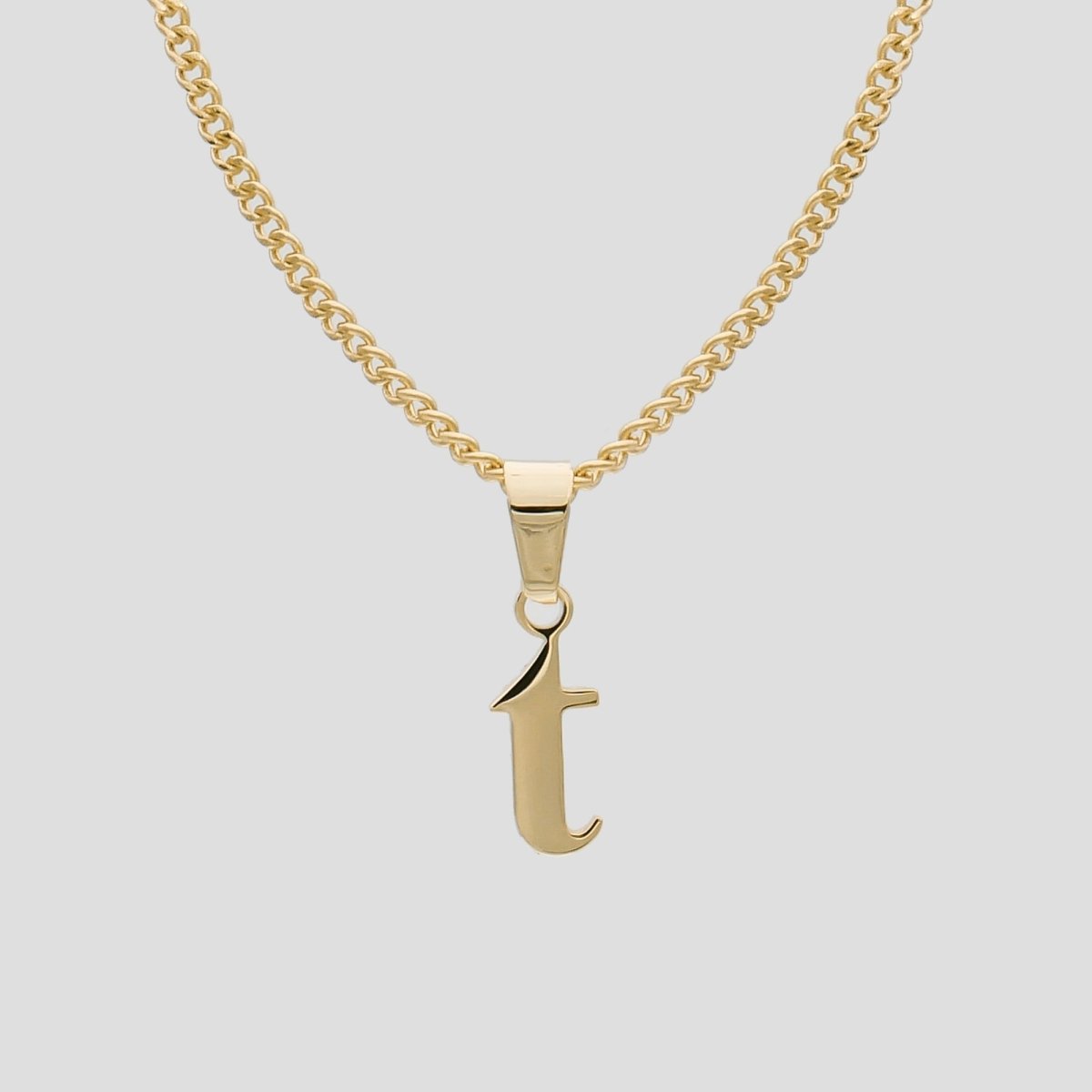 Kayla Lowercase Mini Initial Necklace - ISMI JEWELS