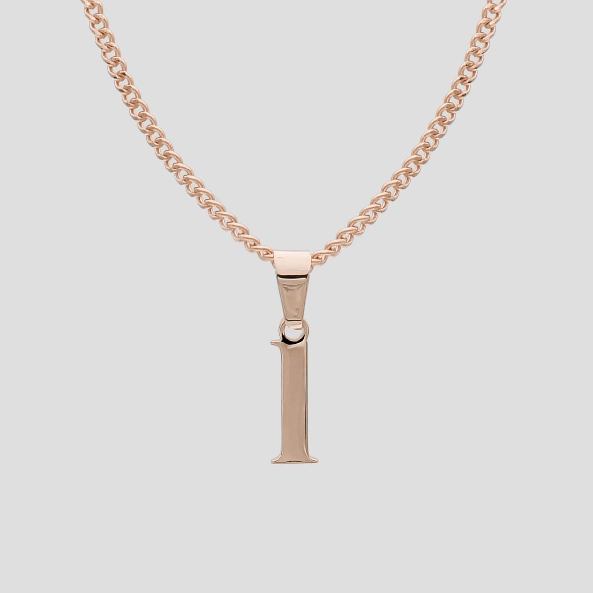 Kayla Lowercase Mini Initial Necklace - ISMI JEWELS