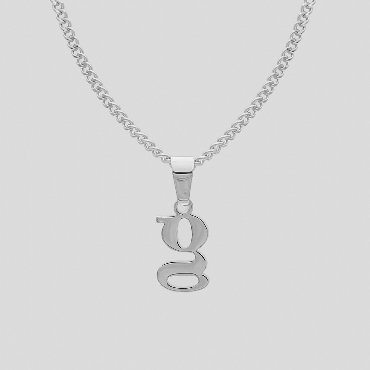 Kayla Lowercase Mini Initial Necklace - ISMI JEWELS