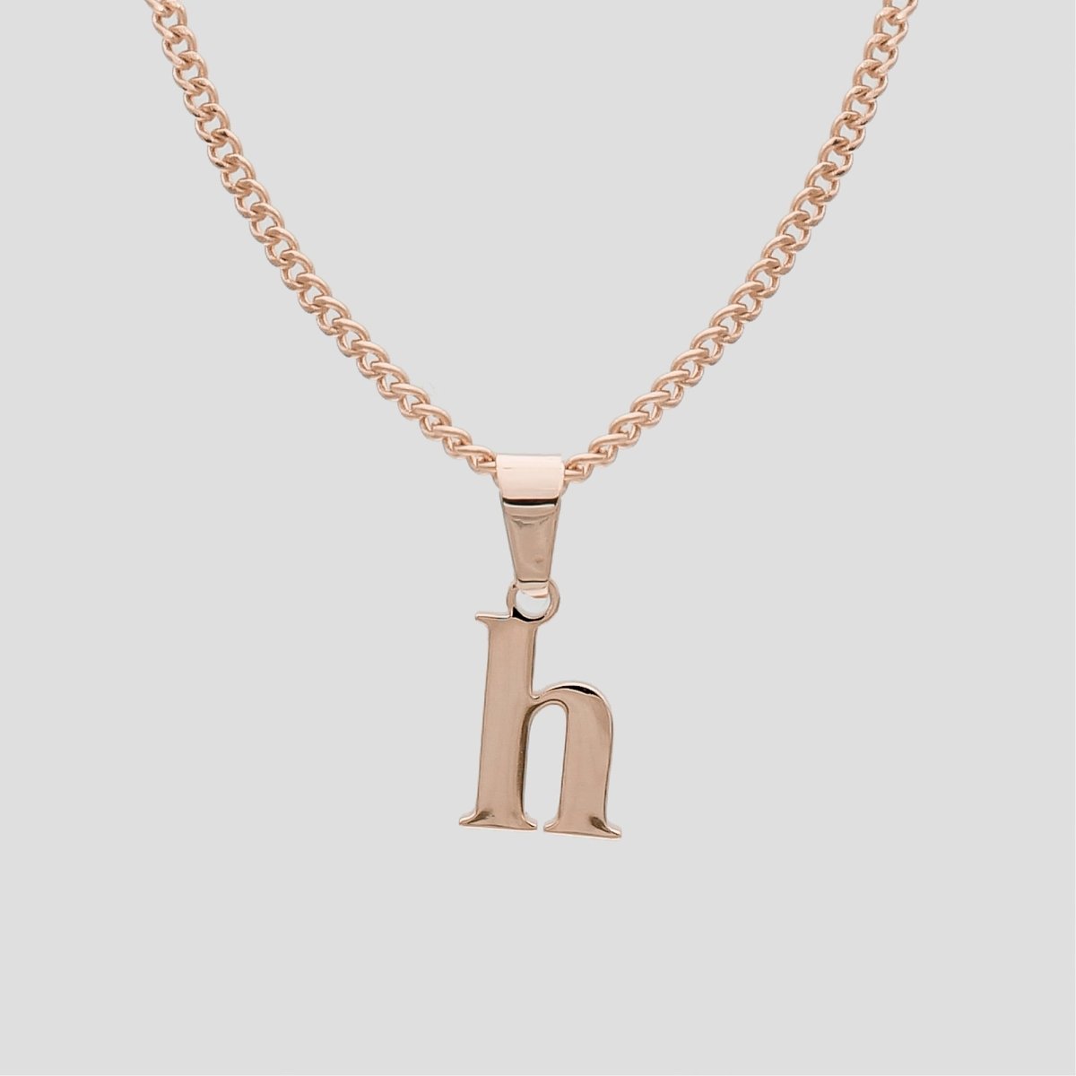 Kayla Lowercase Mini Initial Necklace - ISMI JEWELS