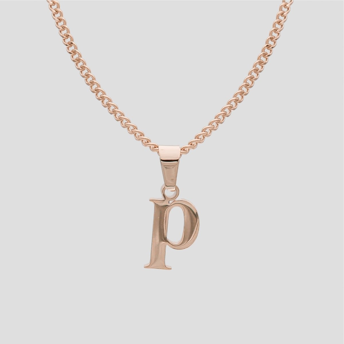 Kayla Lowercase Mini Initial Necklace - ISMI JEWELS