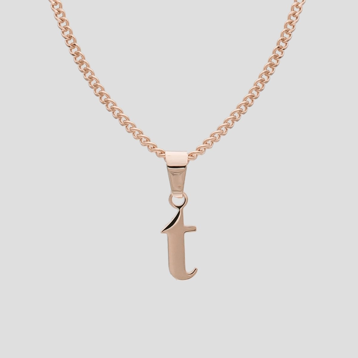 Kayla Lowercase Mini Initial Necklace - ISMI JEWELS