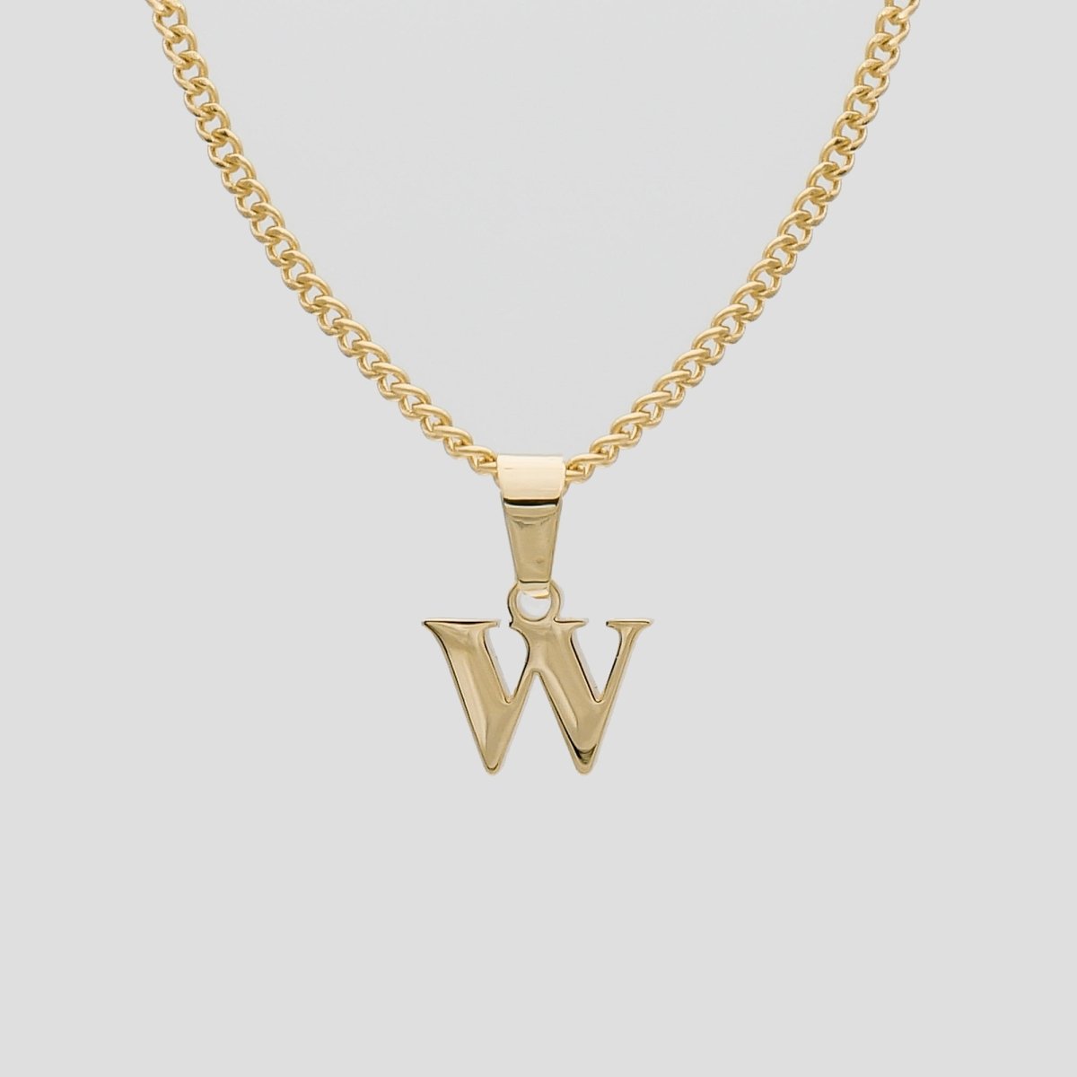Kayla Lowercase Mini Initial Necklace - ISMI JEWELS