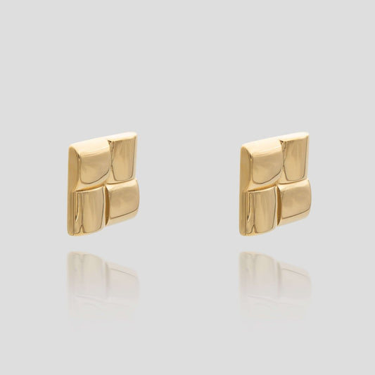 Kia Square Earrings - ISMI JEWELS