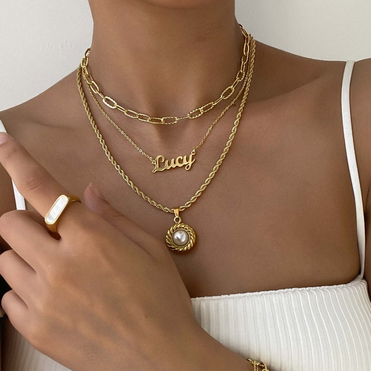 Kira Link Necklace - ISMI JEWELS