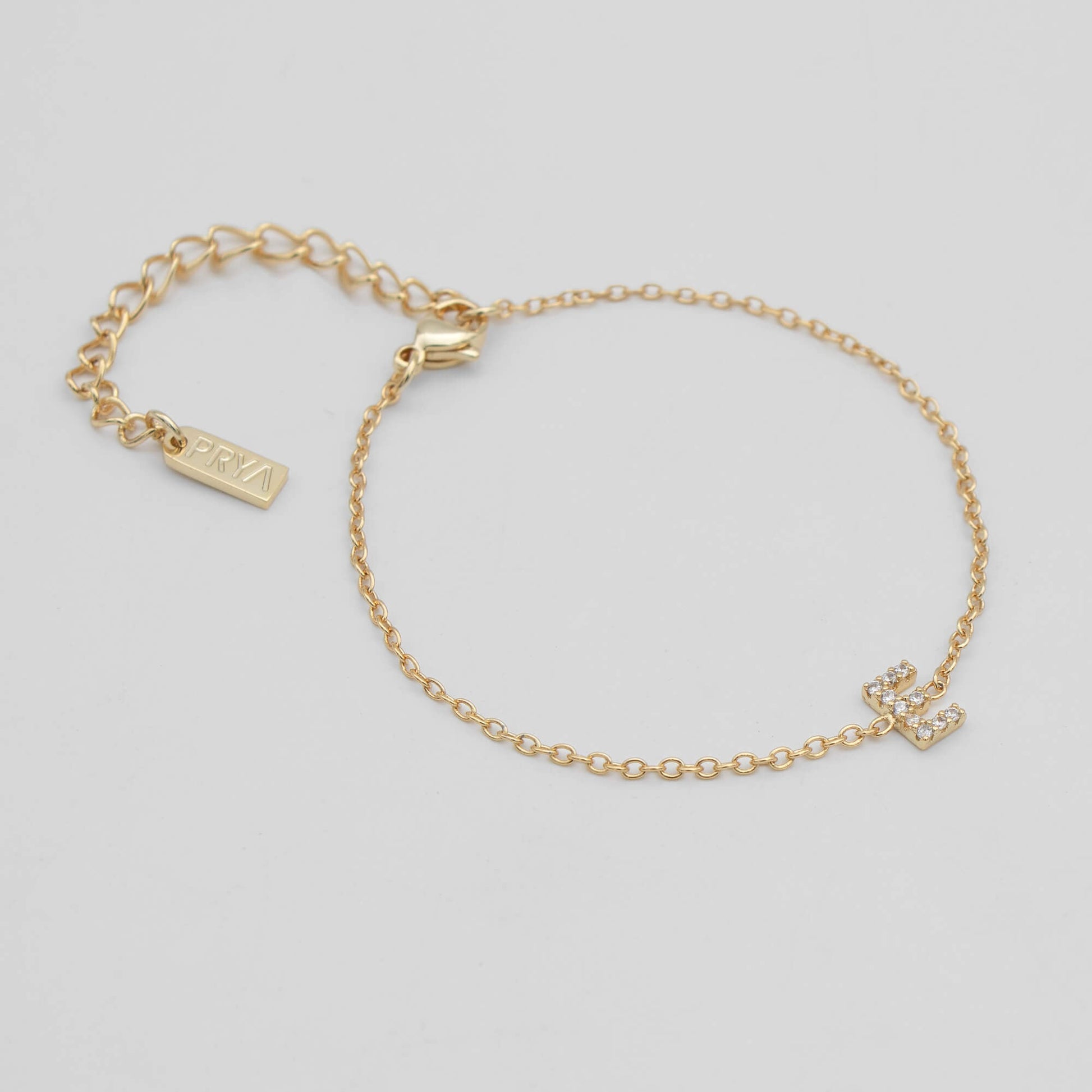 Maia Pave initial bracelet - Image 12 - ISMI JEWELS