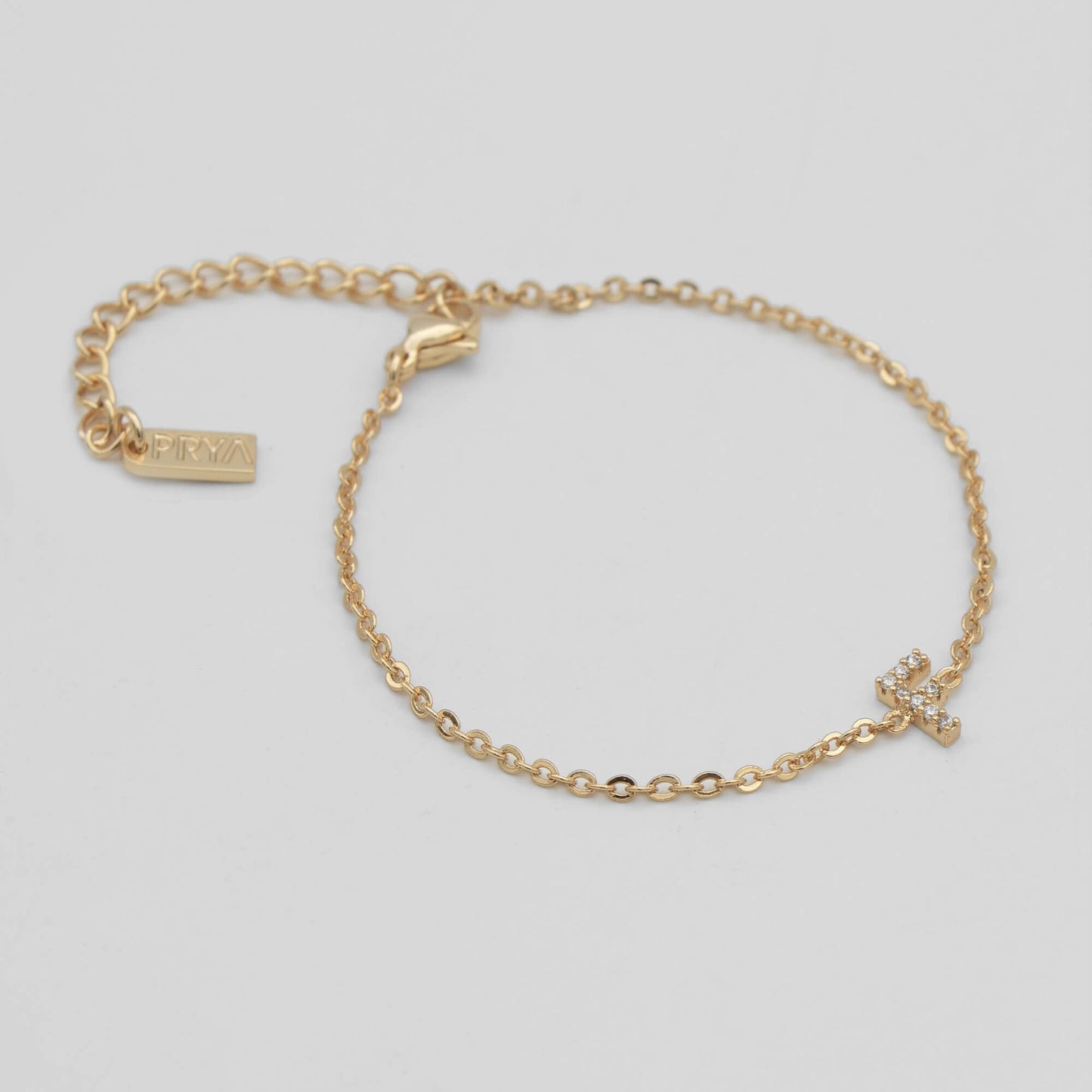 Maia Pave initial bracelet - Image 14 - ISMI JEWELS