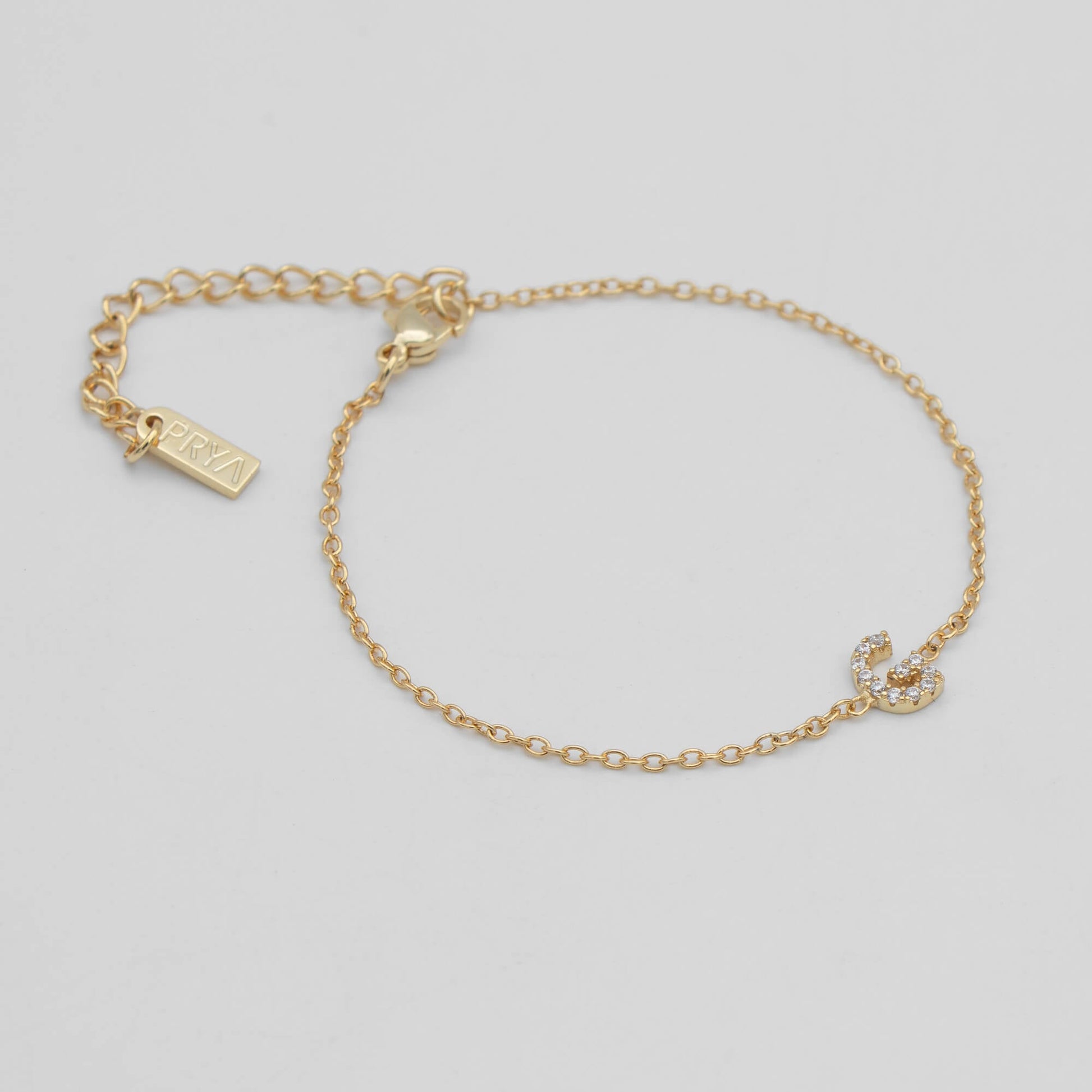 Maia Pave initial bracelet - Image 16 - ISMI JEWELS