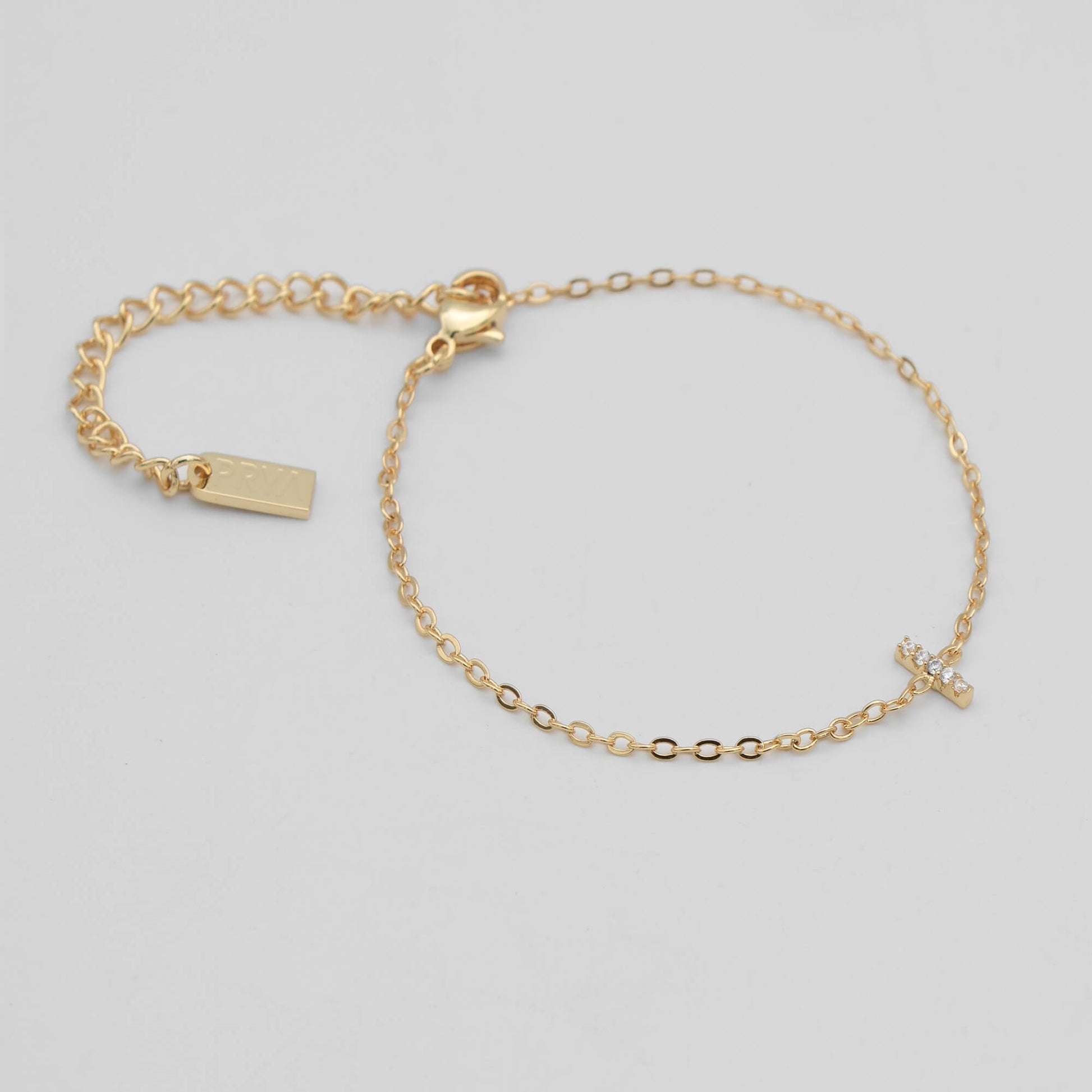 Maia Pave initial bracelet - Image 18 - ISMI JEWELS