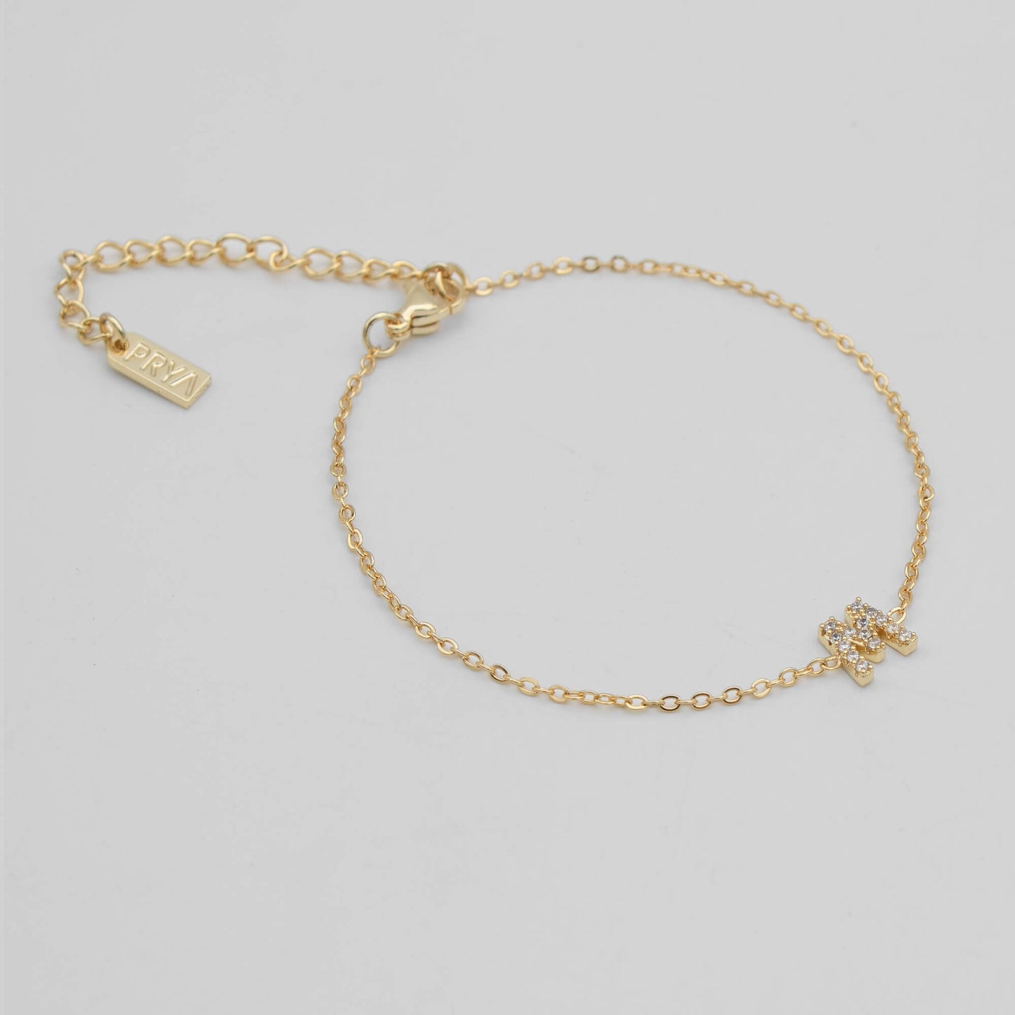Maia Pave initial bracelet - Image 25 - ISMI JEWELS