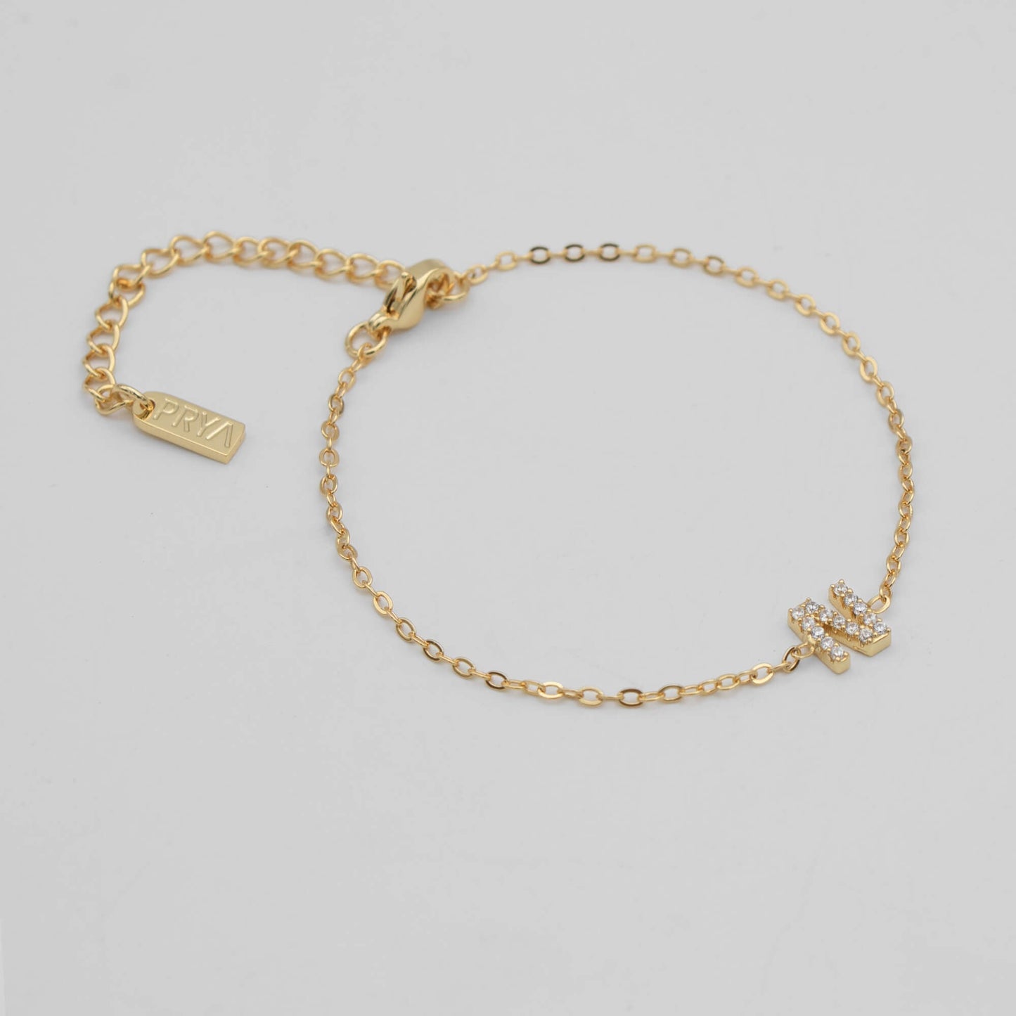 Maia Pave initial bracelet - Image 27 - ISMI JEWELS